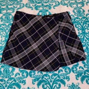 Plaid Skort